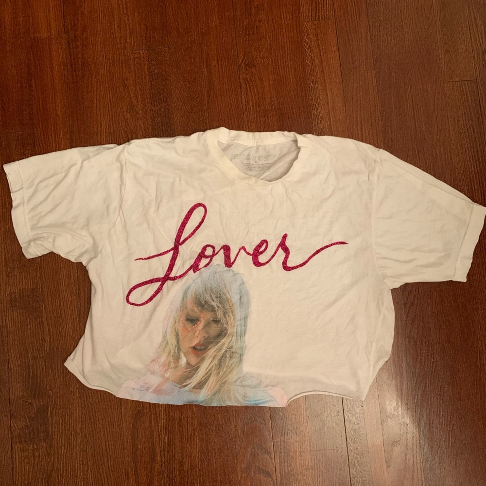 Taylor Swift Lover Crop Tee